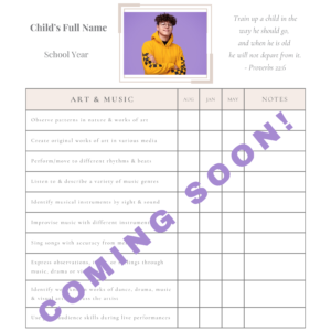 10th Grade Skills Checklist Plus Customizable Progress Report / Report Card