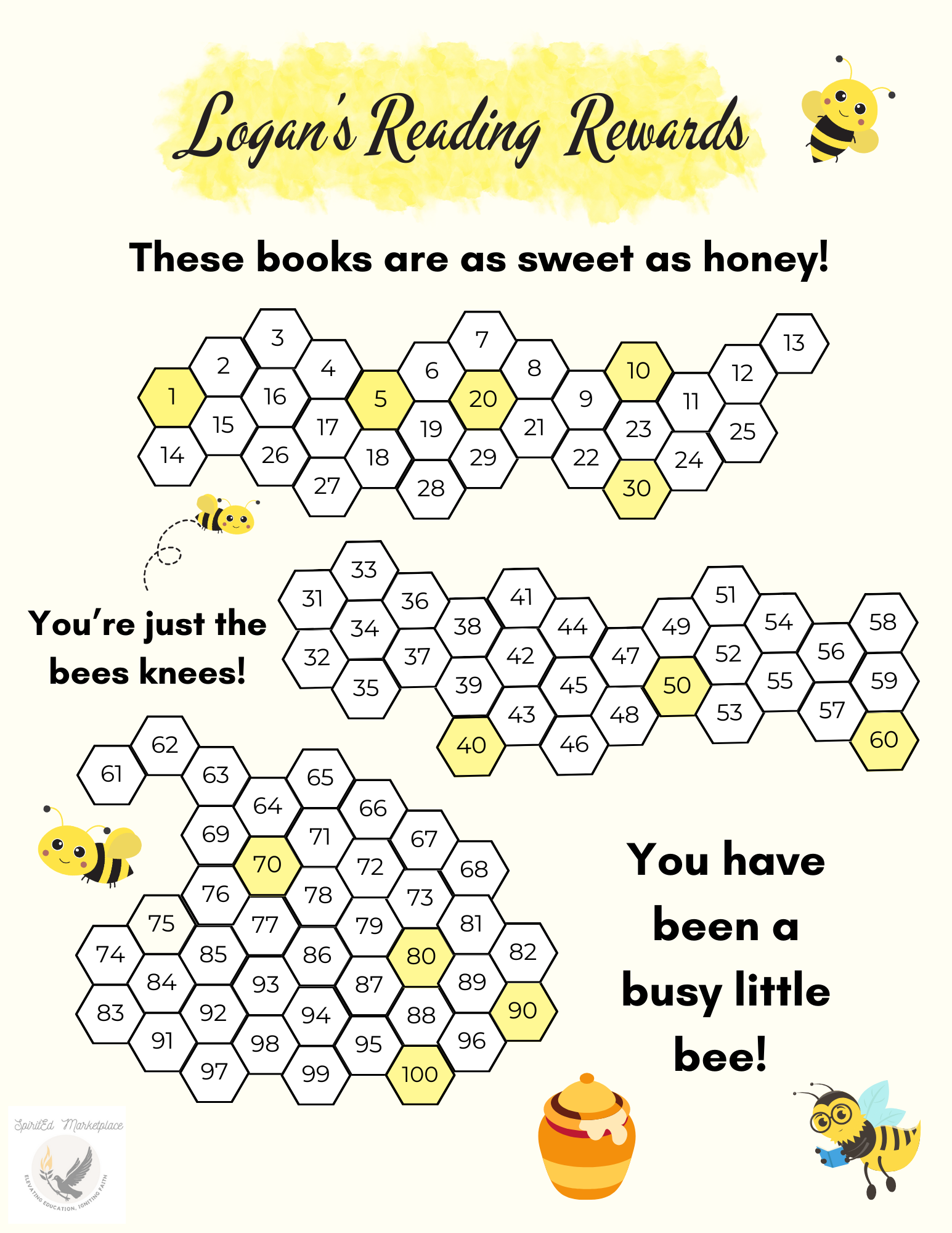 Bee-utiful Reading Adventure Kit - Image 2