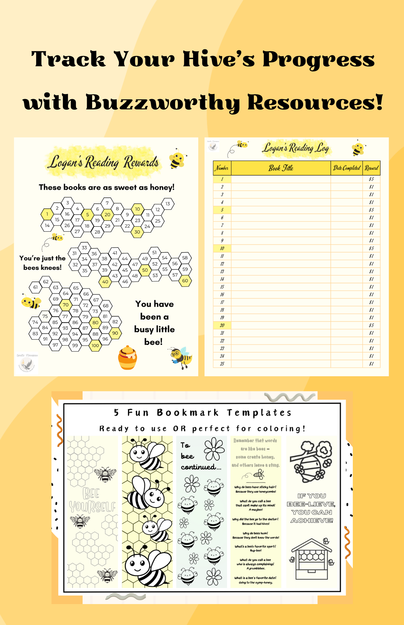 Bee-utiful Reading Adventure Kit