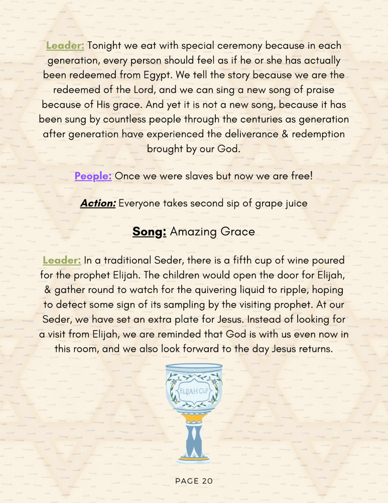Simple Passover Seder Haggadah Guide for Christians - Image 5