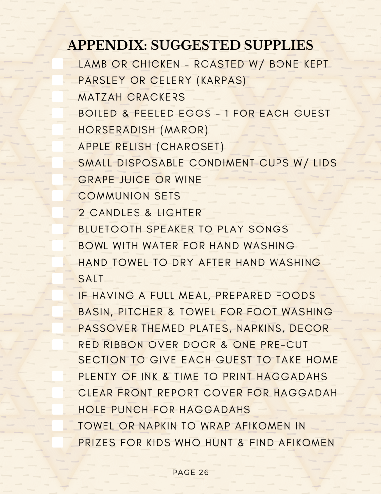 Simple Passover Seder Haggadah Guide for Christians - Image 9